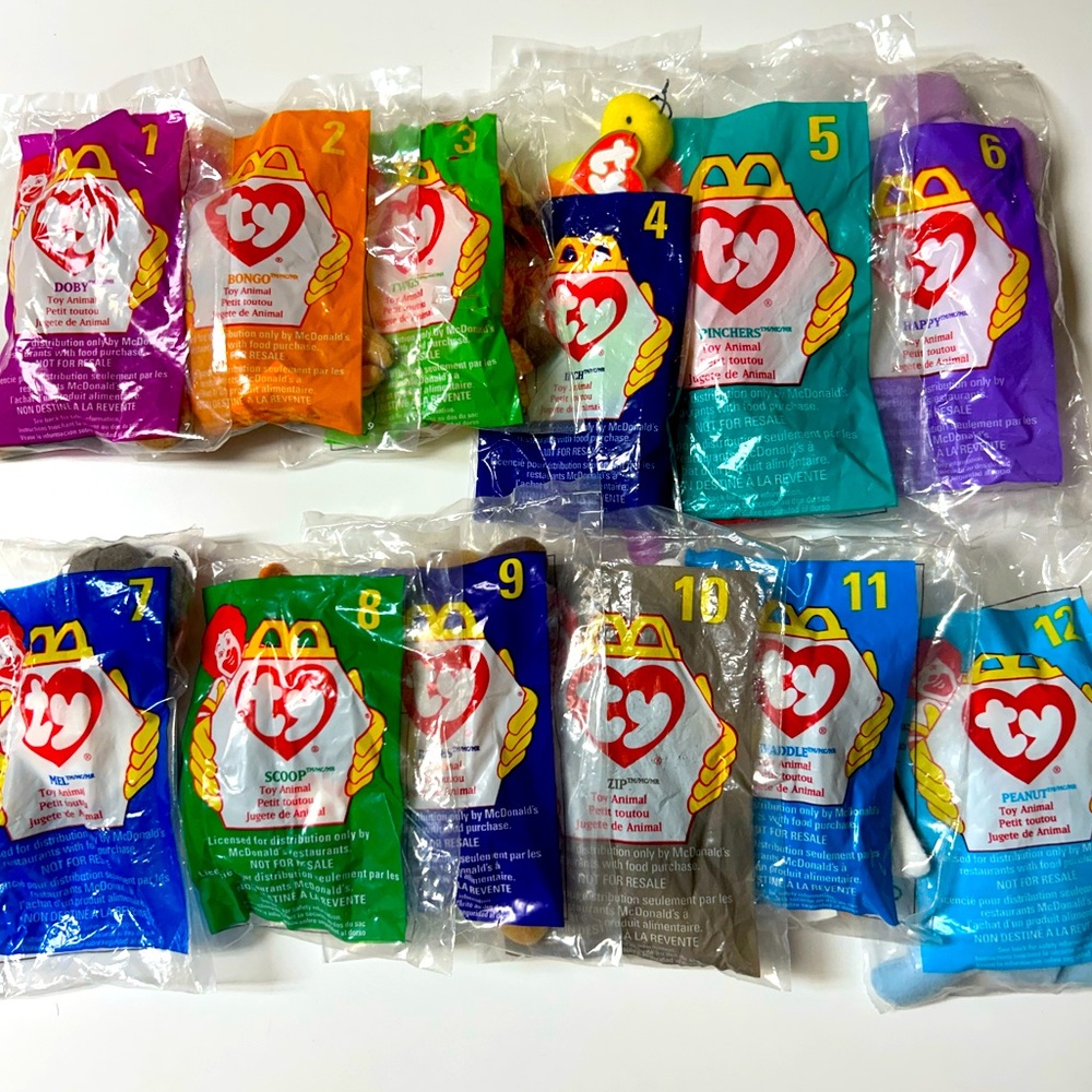 McDonald’s Toy Animals (1-12)